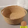 Ninho de Gato de Rattan para Todas as Estações, Acessórios de Gato Trançados de Verão, Tapete de Dormir, Casinha, Cama para Animal de Estimação, Ninho Seguro
