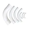 Tubo de PVC de Curva Grande Lunar para Conductos Eléctricos Cajas Eléctricas Manuales Tubería de Curva Grande Codos 40 50 75 110mm
