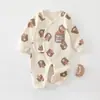 Mameluco de Mariposa para Bebé Recién Nacido, Ropa de Bebé de Algodón Puro Clase A para Primavera y Otoño, Mono sin Costuras para Recién Nacido de 0-3 Meses