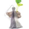 Venta al por mayor de fábrica de nudos de dragón, marcador doble, borla, borla de sombrero de dos colores, tejida a mano, resistente a la decoloración, mezcla de colores sin doblar