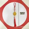 Colgante de Año Nuevo, Lingote de Oro de Planta, Bonsái de Moneda de Cobre, Colgante Pequeño Dorado para Atraer Riqueza y Tesoro, Colgante de Año Nuevo para Hacer Fortuna