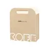 Bolsa para Empaque de Café de Celebridad de Internet Bolsa de Papel Kraft con Hebilla Creativa Bolsa para Llevar Bebidas de Té con Leche Bolsa Impresa con Logo