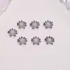 Decoraciones de Arte de Uñas Coloridas de Verano de Loto Simuladas Resina DIY Accesorios Pequeños Flores Pinzas para el Cabello Aretes Accesorios de Arte de Uñas