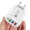 Cabezal de carga rápida PD33W QC3.0 9v12v carga rápida GaN cargador de enchufe europeo carga rápida cargador rápido multipuerto