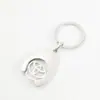 Chaveiro de liga de zinco com lettering de carrinho de compras, item popular, presente