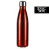 Termo mini deportivo de acero inoxidable creativo, botella de cola de boliche, botella de agua deportiva, taza de agua con logo de regalo