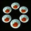 Taza de Té Maestra Fulu de Horno Ru Taza Individual Taza de Cerámica Taza de Uso Personal Taza de Calabaza Set de Té Kung Fu