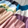 Suéter Básico de Punto Versátil con Cuello en V Integrado Sin Costuras de Lana Polar Suave y Rica para Ropa de Hong Kong y Americana