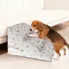 Escalera de Escalada para Perros Pequeños y Gatos para el Hogar de 2, 3 y 4 Escalones, Peldaños Antideslizantes, Escalera para Sofá de Cama para Mascotas Multicapa Desmontable y Lavable