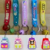 Llavero de Oso de Dibujos Animados Violento Creativo Colgante Llavero Lindo Colgante para Llaves Coche Bolsa Muñeca Adorno Llavero