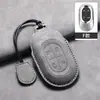 Funda Especial para Llave de Coche Jietu Shanhai L7plus 2025 Modelo Nuevo l7plus Piel de Cordero Cobertura Completa Carcasa con Hebilla