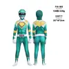 Body de Cosplay de Power Rangers Transfronterizo Disfraz de Performance Infantil Atuendo de Performance para Halloween