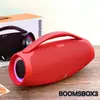 Caixa de Som Boomsbox3 Deus da Guerra 3 LED Alto Volume Portátil Bluetooth Subwoofer Caixa de Som para Dança Quadrada