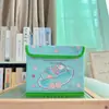 Caja de Almacenamiento Plegable de Escritorio Culomi Peces Feos Caja de Almacenamiento Plegable para Dormitorio Caja de Almacenamiento para Cosméticos