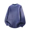 Comércio Exterior 2026 Inverno Novo Masculino Solto Gola Meia-Alta Suéter de Tricô Moda Jovem Casual Camada Base