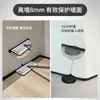 Rodapié de Aleación de Aluminio Extremadamente Estrecho 1.5cm Autoadhesivo Invisible Sin Rastro Metálico Minimalista Rodapié Empotrado