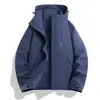 Estilo camello exterior funcional cortavientos mujer tres en uno a prueba de viento impermeable senderismo montañismo chaqueta abrigo hombre estampado