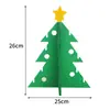 Enfeite de Árvore de Natal Hamster Alimentador Decoração Paisagem Artificial Coelho Fofo Alimentador Cruz Brinquedo de Madeira