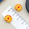 Accesorios Estilo Chino Aleación Esmalte Cloisonné Patrón de Nube Monedas de Agujero Recto, Cuentas, Fortuna y Prosperidad Cuentas de Loto Nube Trasera