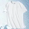 ¡Guau!, Camiseta de Malla Personalizada, Estilo Nuevo, Transpirable, Fresca, Corte Holgado, Camiseta de Seda Helada de Secado Rápido para Fitness, Ropa de Verano de Manga Corta para Hombre