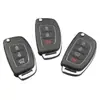 Adequado para Hyundai Langdong nome Turina Yuedong ix35 Kia Tucson controle remoto do carro chave dobrável Carcaça