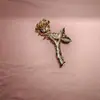 Oferta Especial Transfronteiriça Moda Acessórios de Cabelo Coque Grampo de Cabelo Presilha de Tubarão Presilha com Strass Acessório de Cabelo em Formato de Coração Gravata Borboleta Grampo de Cabelo para Menina