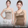 Camisola Francesa Sexy Encaje Ropa Interior Copa Fija Satén Copa Fija Transpirable Sensación Desnuda Hermoso Busto Pequeño Camisola Chaleco Mujer