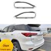 Adequado para Toyota Fortuner 2016 Lanterna Traseira Sombra Abs Galvanoplastia Proteção Peças Exteriores Cromado