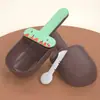 Cuchara para comida de mascotas cuchara para comida de perro gato con clip cuchara para alimentación perro gato universal cuchara para comida de gato al por mayor