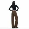 Jeans Retro Azules de Tiro Alto Rectos Ajustados para Mujer, Novedad Otoño Temprano 2026 Simples Básicos Casuales Versátiles Pantalones Rectos