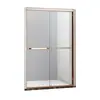 Fábrica de Foshan al por mayor sala de ducha baño casero sala de vidrio mampara Apartamento B&B sala de ducha separación húmeda y seca