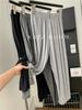 Pantalones Cortos de Pierna Ancha de Modal Primavera Verano 2024 Pantalones de Pierna Ancha para Mujer Simples Delgados Bucle Pop-down Pantalones de Baile Pantalones para el Hogar