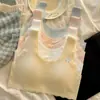 Sujetador tipo chaleco con copa fija para niños adolescentes, ropa interior para niñas en período de desarrollo, sostenes para niñas mayores, estudiantes de primaria y secundaria