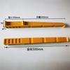 Suporte de cabo para calha de cabos tipo parafuso reforçado com fibra de vidro combinação de suporte de calha de cabos parafuso embutido suporte de compósito de resina