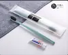 Cepillo de dientes desechable de hotel, pasta de dientes, set de artículos de aseo para viaje, consumibles, bolsa de película suave portátil