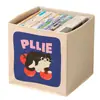 Nueva Caja de Almacenamiento de Dibujos Animados Lindos con Apertura Grande y Apilable Caja de Almacenamiento para Estudiantes de Dormitorio Caja de Almacenamiento para Libros Viejos de Dormitorio