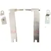 Aplicable para Camión Pequeño Wuling Zhiguang Cabina Sencilla/Doble Camión de Carga Bisagra de Portón Trasero Pernos de Bisagra Tornillos Soportes de Fijación Vertical para Pasador de Bisagra Accesorios