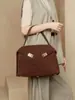 Bolso Axila Personalizado, Nuevo de Alta Gama, Rígido, Tridimensional, Gran Capacidad, Bolso Grande Coreano, Bolso Tote de Hombro Estilo Retro