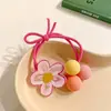 Diadema para Niñas Accesorios para el Cabello Cuerda para el Cabello de Dibujos Animados Niña Linda Banda de Goma Alta Elástica para Atar el Cabello Banda de Goma Duradera para Cola de Caballo