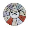 Fábrica de 16 pulgadas al por mayor explosiones transfronterizas reloj de pared retro de madera simple europeo reloj silencioso una generación de cabello