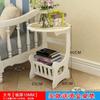 Mesa de centro pequeña, mesa redonda, moderna, minimalista, mini mesa de revista, estilo europeo, sala de estar, dormitorio de ocio, mesita de noche, apartamento pequeño