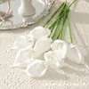 Flores artificiais de lírio-calla em PU, flores falsas para casamentos, decoração de casa, arranjos de mesa, atacado transfronteiriço da Amazon