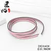 Adecuado para bolso tipo cubo LV cordón accesorios de cuero nano cuerda para cuello cierre noe bb deslizador bolsillo