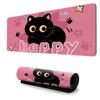 Teclado de computador rosa grande e fofo de gatinho de venda quente internacional para escritório e aprendizagem Tapete de mesa grande