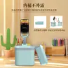 Papelera Creativa de Escritorio con Soporte para Sala de Estar, Dormitorio, Hogar, Escritorio, Mesa de Comedor, Soporte para Teléfono Móvil, Cubo de Almacenamiento para Snacks de Regalo