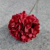 Hortênsia Pirulito Flor Artificial Atacado Casamento Flor de Casamento Flor de Seda Hortênsia Pirulito Artificial Solteira