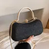 Bolso de mano de lujo ligero transfronterizo diseño de nicho bolso bandolera de cadena temperamento versátil bolso de noche clutch exquisito de alta gama