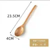 Cucharas de madera al por mayor, cucharas para miel, cucharas para helado, cucharas para postre, cucharas de madera de mango largo para arroz y pequeños utensilios de madera