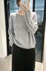 Suéter de Punto Trenzado Suave y Esponjoso Estilo Coreano para Mujer 2026 Nuevo Ropa de Otoño Tejido Holgado Versátil Top Base