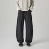 Outono de 2026 Novo Calça de Moletom Masculina Tendência Estilo Americano Pesada com Caimento Natural